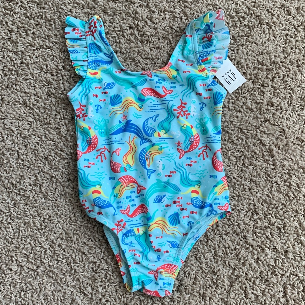 Baby Gap girls swim 2T